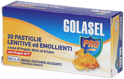 GOLASEL PRO 20 PASTIGLIE MIELE - Farmacia De Pasquale