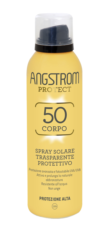 ANGSTROM PROTECT 50 CORPO SPRAY SOLARE TRASPARENTE 150 ML - Farmacia De Pasquale