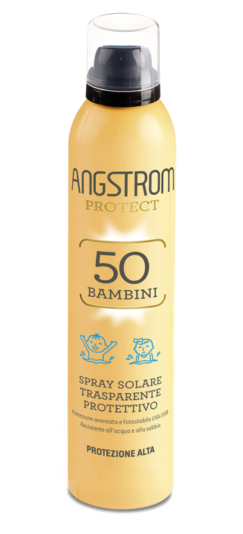 ANGSTROM PROTECT 50 BAMBINI SPRAY SOLARE TRASPARENTE 250 ML - Farmacia De Pasquale