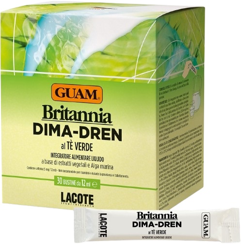 GUAM BRITANNIA DIMA DREN 30 BUSTINE DA 12 ML - Farmacia De Pasquale