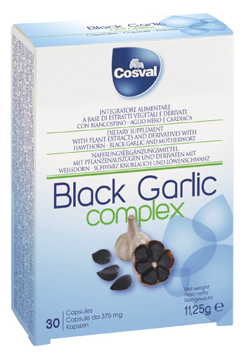 BLACK GARLIC COMPLEX 30 CAPSULE - Farmacia De Pasquale