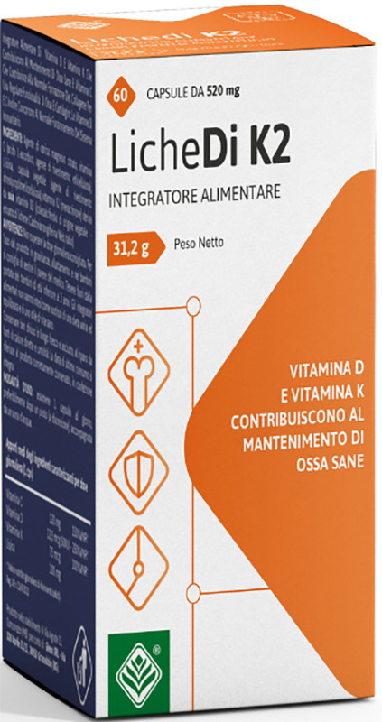 LICHEDI K2 60 CAPSULE - Farmacia De Pasquale