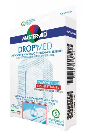 MEDICAZIONE MASTER-AID DROP MED 10 X 10 CM 5 PEZZI - Farmacia De Pasquale