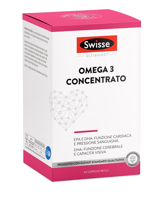 SWISSE OMEGA 3 CONCENTRATO 60 CAPSULE MOLLI DA 2440 MG - Farmacia De Pasquale