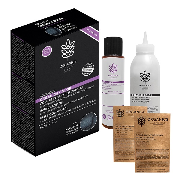 ORGANICS PHARM ORGANICS COLOR 1/1 NERO BLU - Farmacia De Pasquale