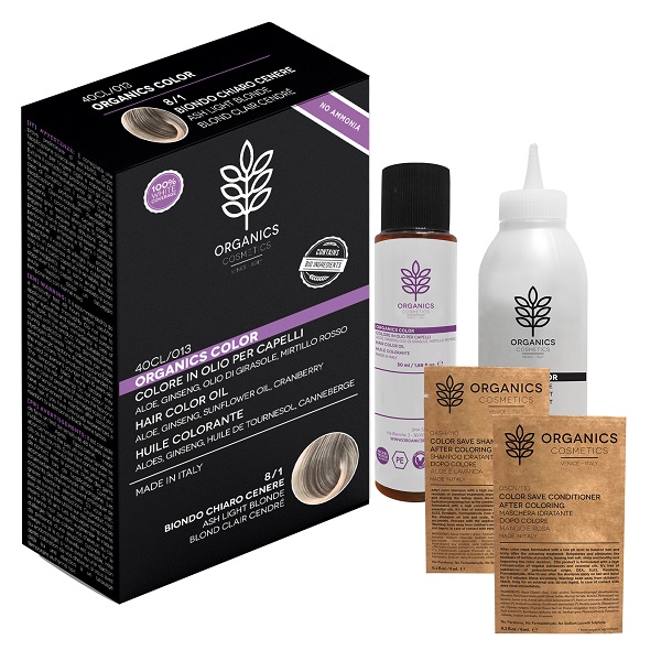 ORGANICS PHARM ORGANICS COLOR 8/1 BIONDO CHIARO CENERE - Farmacia De Pasquale