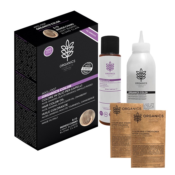 ORGANICS PHARM ORGANICS COLOR 8/0 BIONDO CHIARO - Farmacia De Pasquale