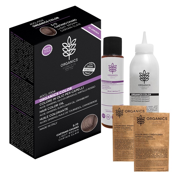 ORGANICS PHARM ORGANICS COLOR 5/0 CASTANO CHIARO - Farmacia De Pasquale