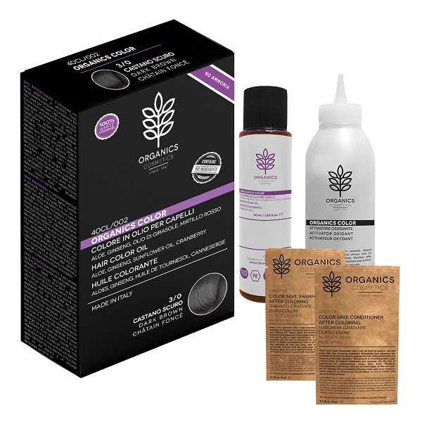 ORGANICS PHARM ORGANICS COLOR 3/0 CASTANO SCURO - Farmacia De Pasquale