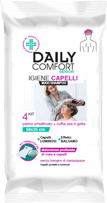 DAILY COMFORT SENIOR PANNI SHAMPOO 4 PEZZI - Farmacia De Pasquale