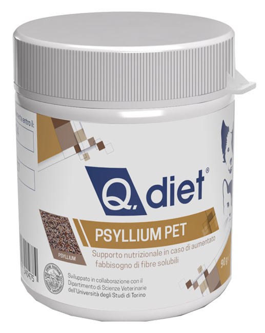 Q DIET PSYLLIUM PET POLVERE 90 G - Farmacia De Pasquale