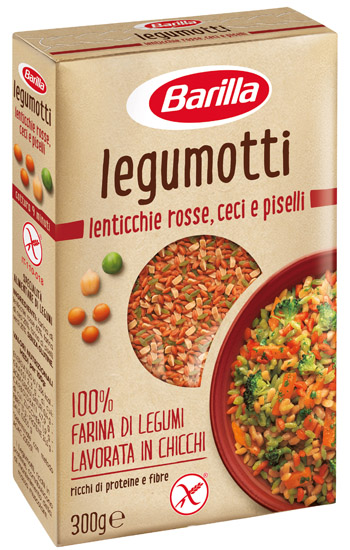 BARILLA LEGUMOTTI LENTICCHIE ROSSE CECI PISELLI 300 G - Farmacia De Pasquale