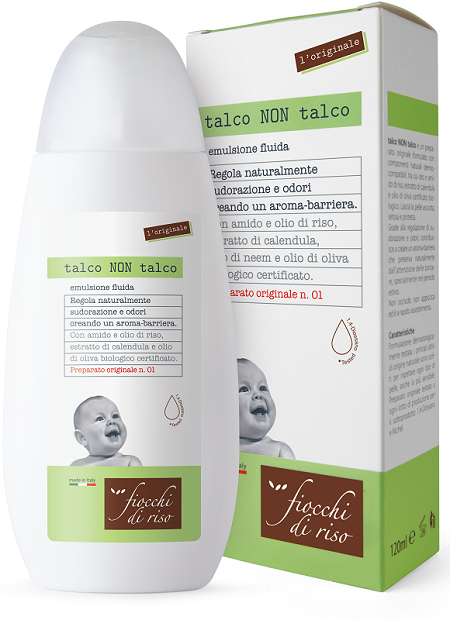 FIOCCHI DI RISO TALCO NON TALCO 120 ML - Farmacia De Pasquale