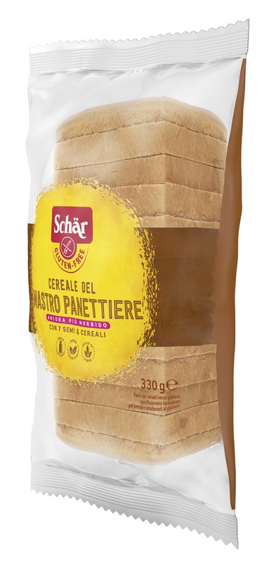 SCHAR CEREALE DEL MASTRO PANETTIERE PANE CON CEREALI SENZA LATTOSIO 330 G - Farmacia De Pasquale