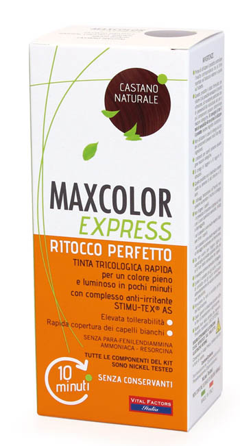 MAXCOLOR EXPRESS CASTANO NATURALE 80 ML - Farmacia De Pasquale