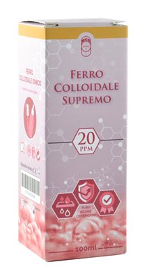 SPRAY FERRO COLLOIDALE SUPREMO 20PPM 100 ML - Farmacia De Pasquale