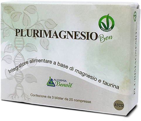 PLURIMAGNESIO BEN 60 COMPRESSE - Farmacia De Pasquale