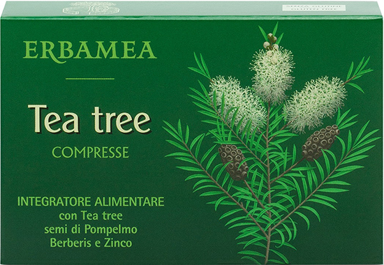 ERBAMEA TEA TREE 30 COMPRESSE - Farmacia De Pasquale