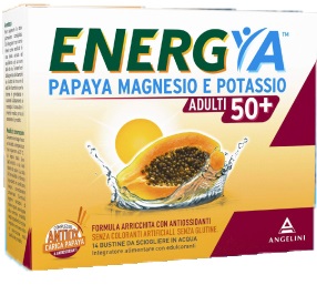 ENERGYA PAPAYA MAGNESIO POTASSIO 50+ 14 BUSTINE - Farmacia De Pasquale