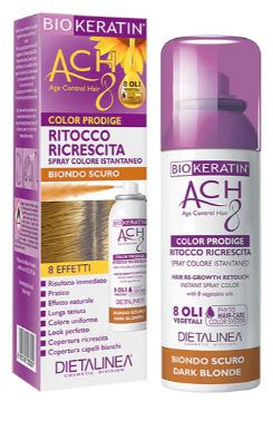 BIOKERATIN ACH8 COLOR PRODIGE RITOCCO RICRESCITA BIONDO SCURO 75 ML DIETALINEA - Farmacia De Pasquale