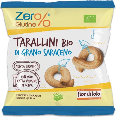 ZER% GLUTINE TARALLINI DI GRANO SARACENO 30 G - Farmacia De Pasquale