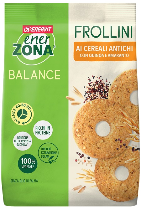 ENERZONA FROLLINI VEG CEREALI ANTICHI 250 G - Farmacia De Pasquale
