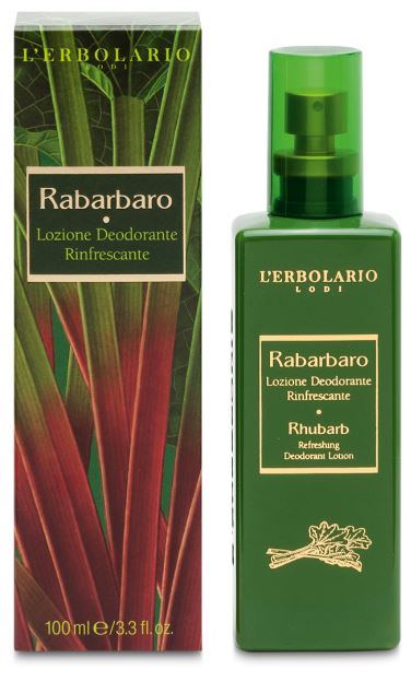 RABARBARO LOZIONE DEODORANTE RINFRESCANTE 100 ML - Farmacia De Pasquale