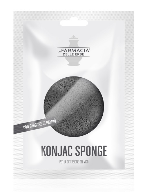 FDE KONJAC SPONGE CARBONE BAMBU' 1 PEZZO - Farmacia De Pasquale