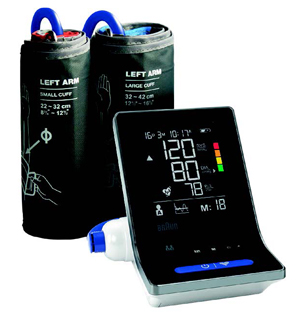 MISURATORE PRESSIONE SANGUIGNA DA BRACCIO BRAUN EXACTFIT 3 - Farmacia De Pasquale