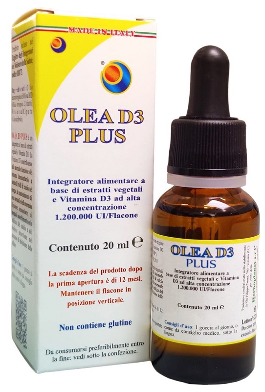 OLEA D3 PLUS GOCCE 20 ML - Farmacia De Pasquale