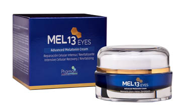 MEL13 EYES CONTORNO OCCHI ALLA MELATONINA COENZIMA Q10 OLIO DI JOJOBA ALBICOCCA MARULA 15 ML - Farmacia De Pasquale