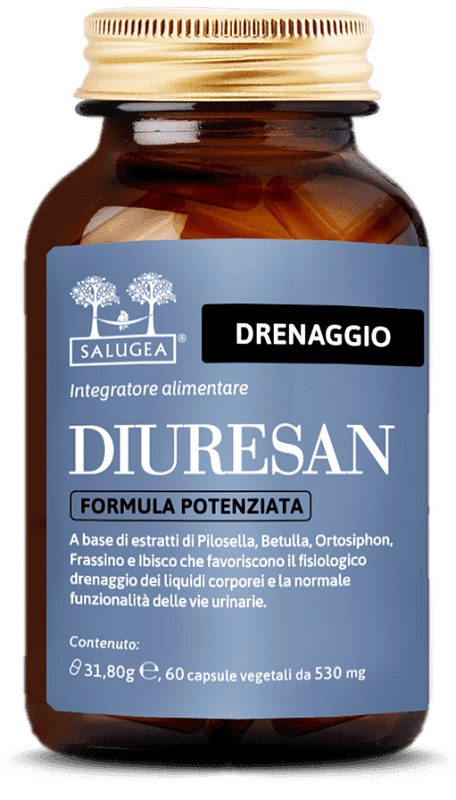 SALUGEA DIURESAN FORMULA POTENZIATA 60 CAPSULE - Farmacia De Pasquale