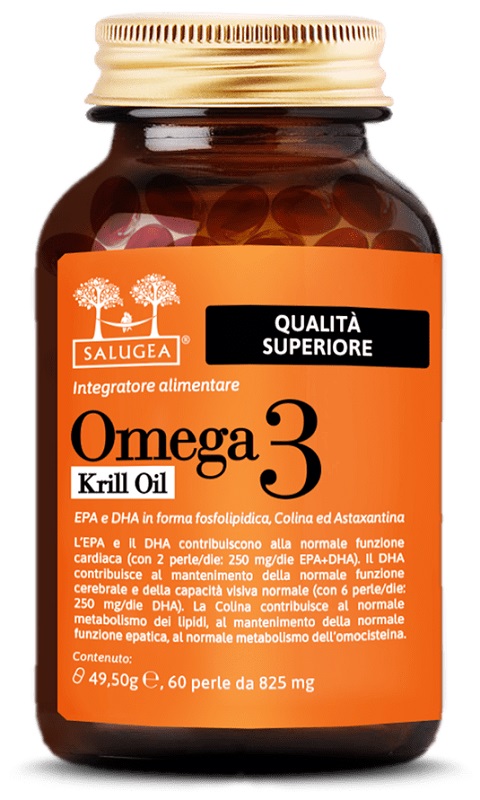 SALUGEA OMEGA 3 KRILL OIL 60 PERLE - Farmacia De Pasquale