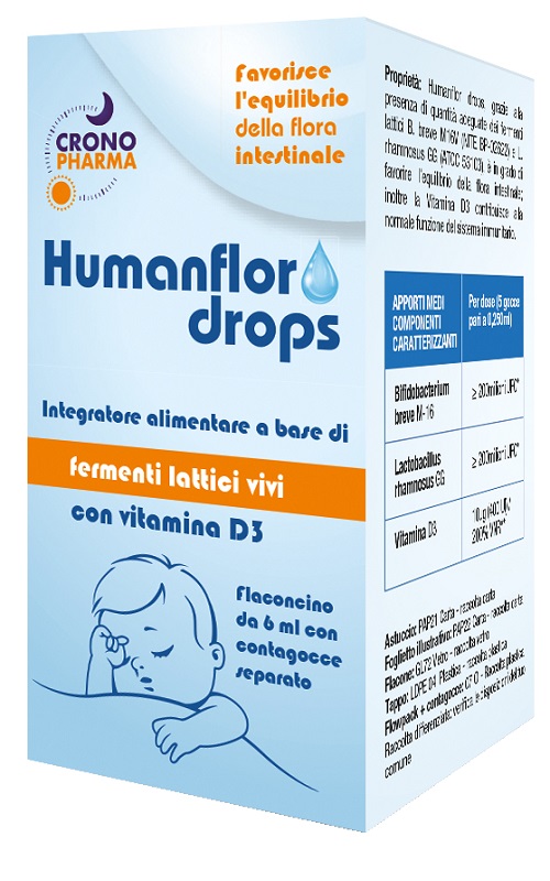 HUMANFLOR DROPS 6 ML - Farmacia De Pasquale