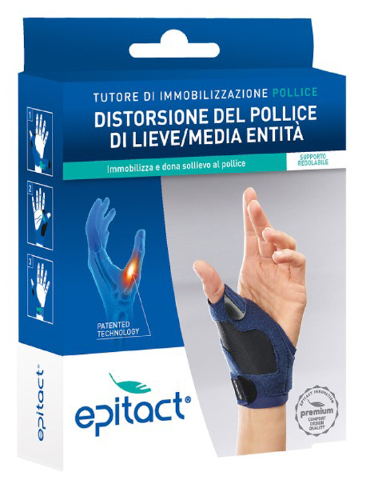 EPITACT TUTORE IMMOBILIZZAZIONE POLLICE MANO SINISTRA S - Farmacia De Pasquale