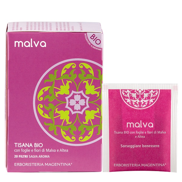 TISANA MALVA BIO 20 FILTRI - Farmacia De Pasquale