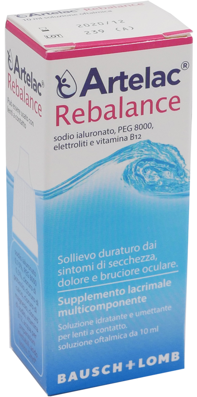 ARTELAC REBALANCE GOCCE OCULARI 10 ML - Farmacia De Pasquale