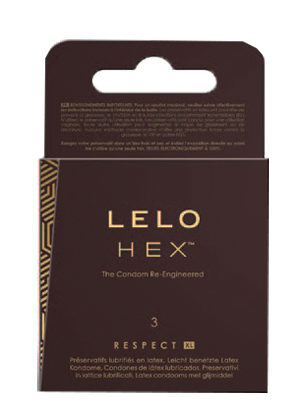 HEX PRESERVATIVI RESPECT LELO 3 PEZZI - Farmacia De Pasquale