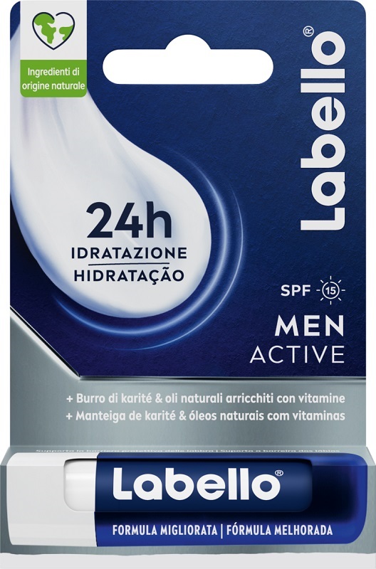 LABELLO ACTIVE FOR MEN SPF 15 5,5 ML - Farmacia De Pasquale