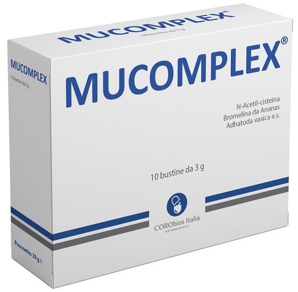 MUCOMPLEX 10 BUSTINE DA 3 G - Farmacia De Pasquale