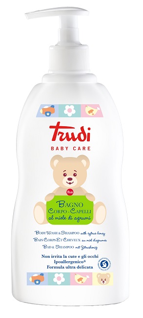 TRUDI BABY CARE BAGNO CORPO/CAPELLI 500 ML - Farmacia De Pasquale