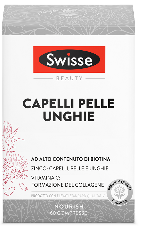 SWISSE CAPELLI PELLE UNGHIE 60 COMPRESSE - Farmacia De Pasquale