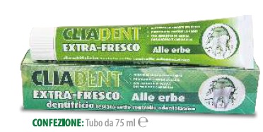 CLIADENT DENTIFRICIO ALITO FRESCO ALLE ERBE 75 ML - Farmacia De Pasquale