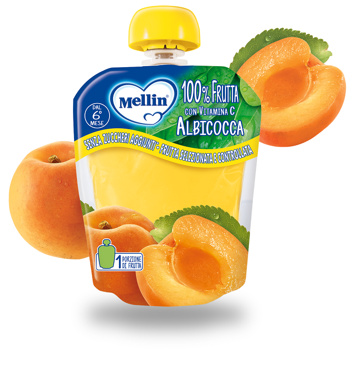MELLIN POUCH ALBICOCCA 90 G - Farmacia De Pasquale
