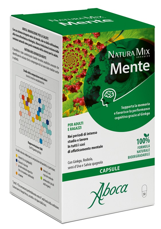 NATURA MIX ADVANCED MENTE 50 CAPSULE - Farmacia De Pasquale
