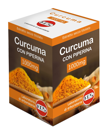 CURCUMA CON PIPERINA 1 G 30 COMPRESSE OVALI - Farmacia De Pasquale