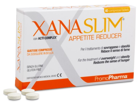 XANASLIM APPETITE REDUCER 40 COMPRESSE MASTICABILI - Farmacia De Pasquale