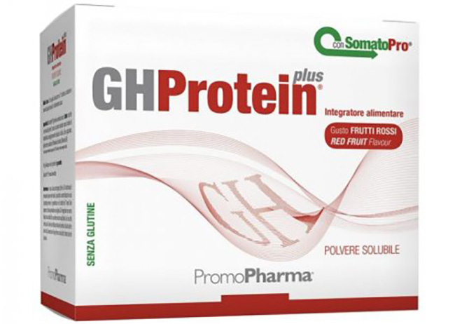 GH PROTEIN PLUS RED FRUIT 20 BUSTE - Farmacia De Pasquale
