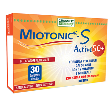 MIOTONIC-S ACTIVE 50+ 30 COMPRESSE - Farmacia De Pasquale