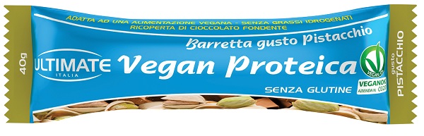 ULTIMATE BARRETTA VEGAN PROTEICA PISTACCHIO 40 G - Farmacia De Pasquale